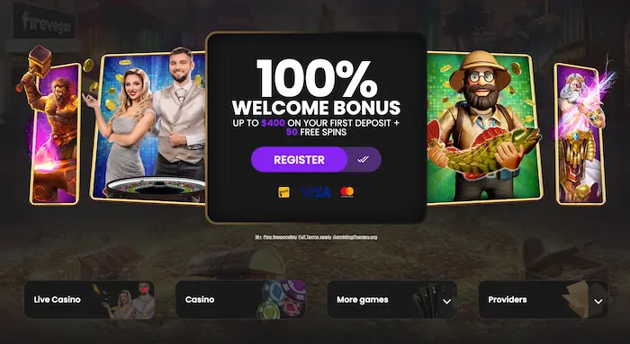 FireVegas Casino banner